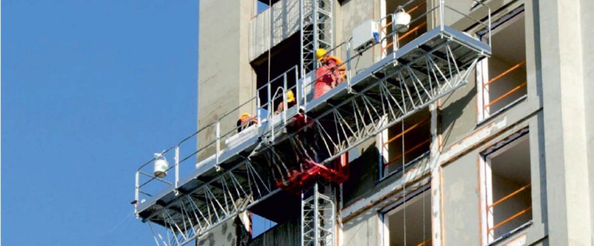 Мачтовая рабочая платформа Scanclimber SC 4000