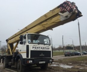 Автовышка 28 метров ПМС-328 МАЗ-5337