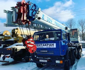 Автокран 32 тонны КС-55729-5В Галичанин 