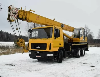 Автокран 25 тонн, 28 метров КС-55727 МАШЕКА