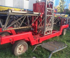 Мачтовая платформа на наземном шасси HEK MSHF